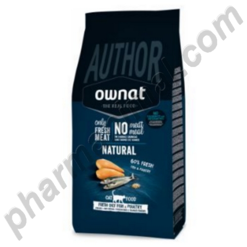 OWNAT CAT FRESH OILY FISH&POUL 	Sac/1,5kg